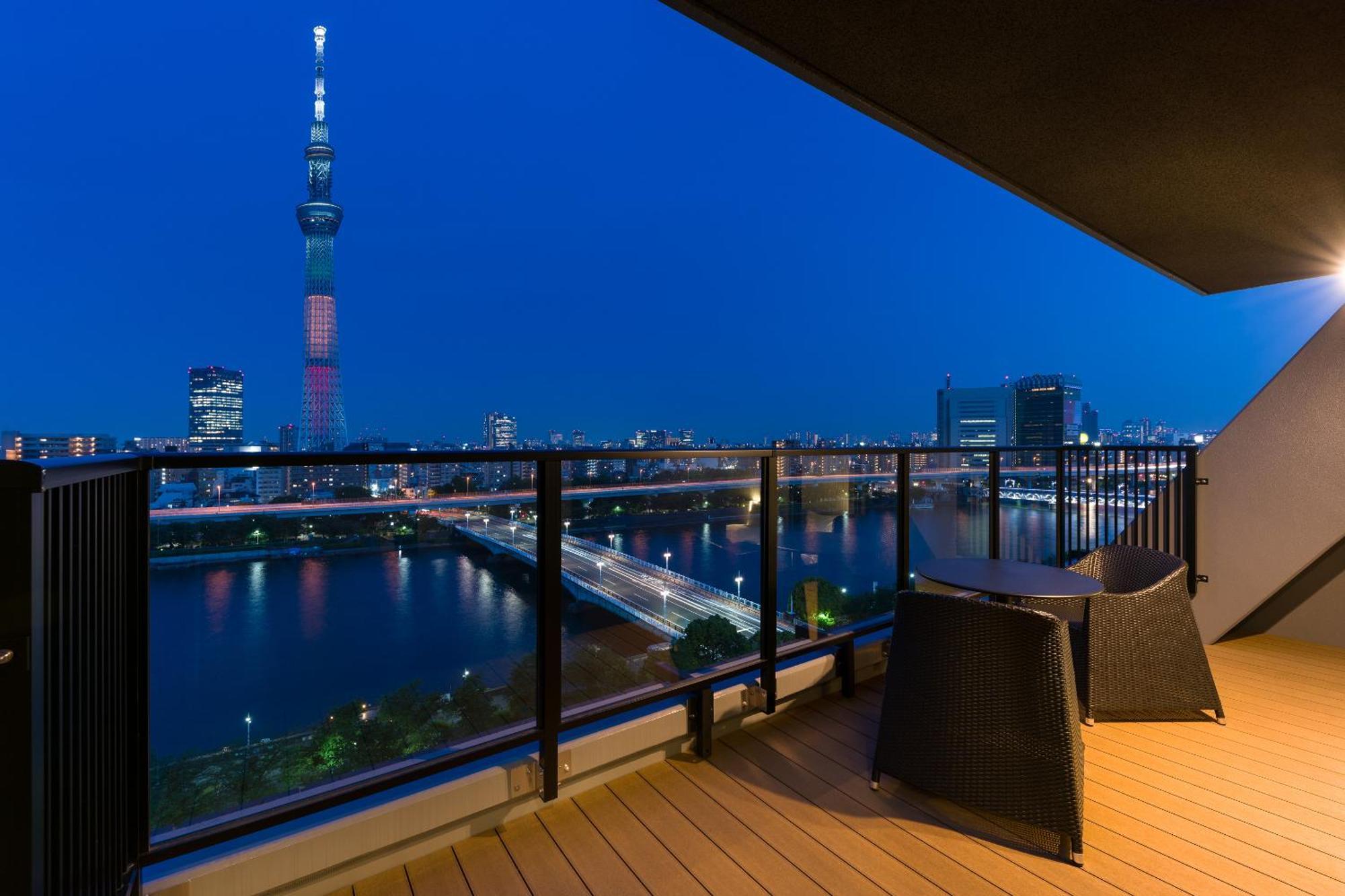 Stayme The Hotel Asakusa Riverside Präfektur Tokio Exterior foto